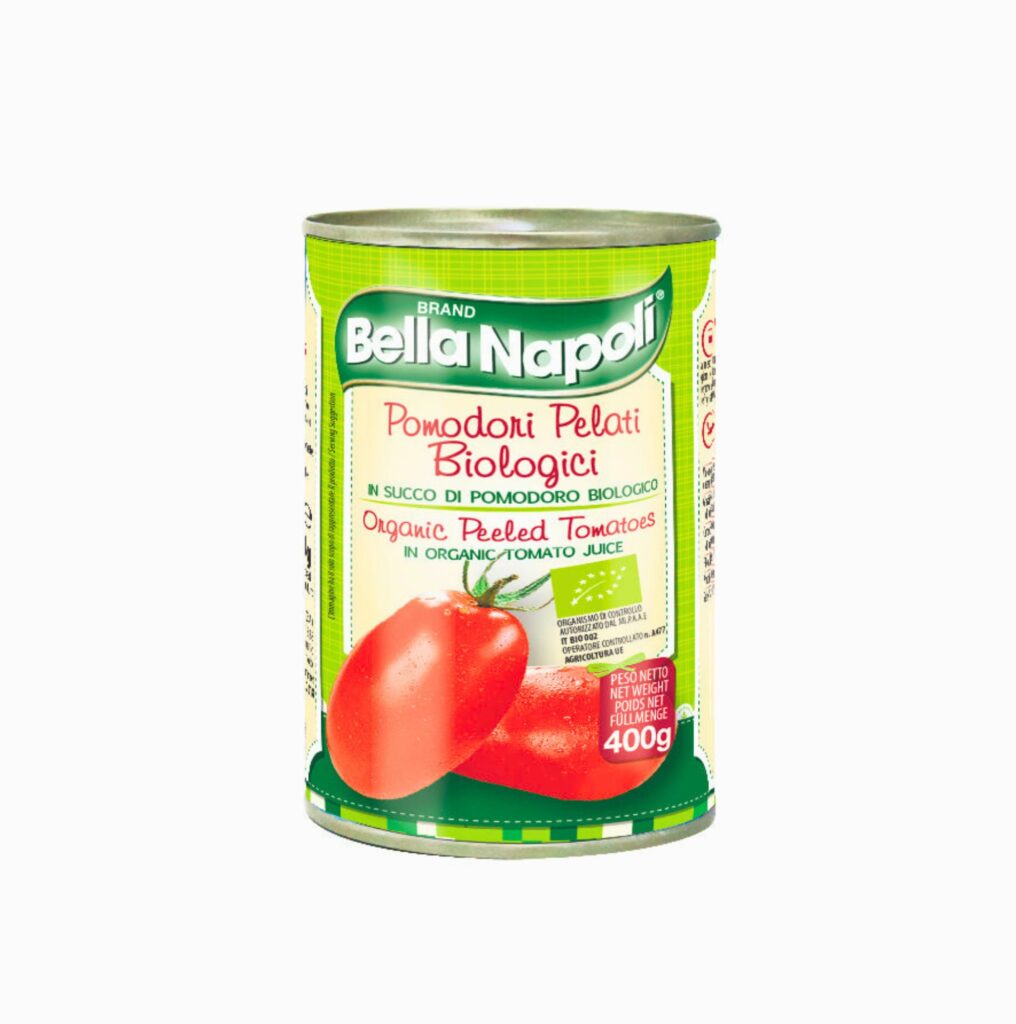 Pomodori pelati interi biologici – Della Peruta Vincenzo SpA